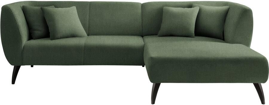 INOSIGN Hoekbank Colori gestoffeerde meubelen met tijdloos elegante rugleuning. L-vorm - Foto 6