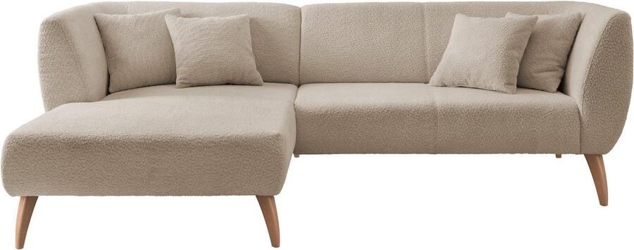 INOSIGN Hoekbank Colori gestoffeerde meubelen met tijdloos elegante rugleuning. L-vorm - Foto 6