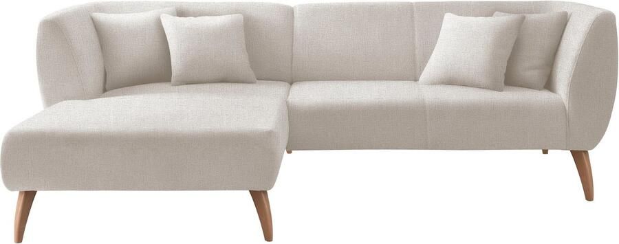 INOSIGN Hoekbank Colori gestoffeerde meubelen met tijdloos elegante rugleuning. L-vorm - Foto 6