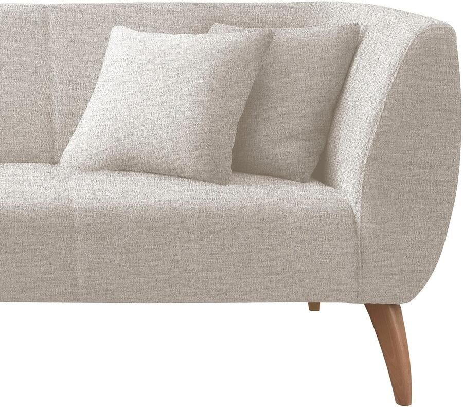 INOSIGN Hoekbank Colori gestoffeerde meubelen met tijdloos elegante rugleuning. L-vorm - Foto 3