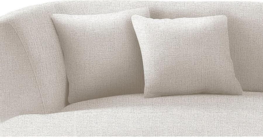 INOSIGN Hoekbank Colori gestoffeerde meubelen met tijdloos elegante rugleuning. L-vorm - Foto 5