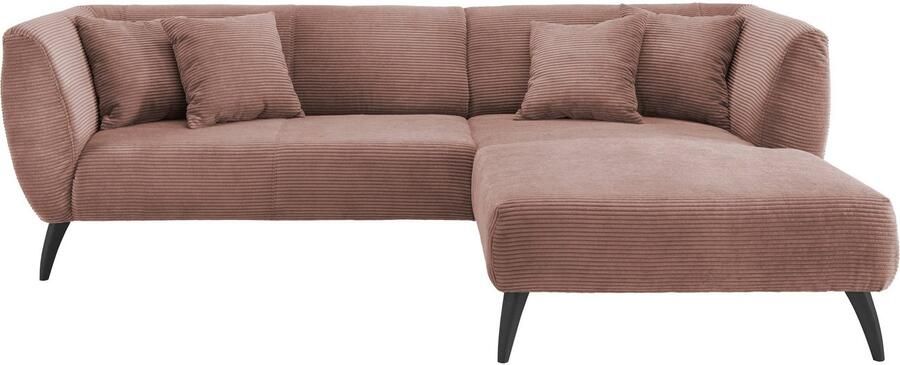 INOSIGN Hoekbank Colori gestoffeerde meubelen met tijdloos elegante rugleuning. L-vorm - Foto 6