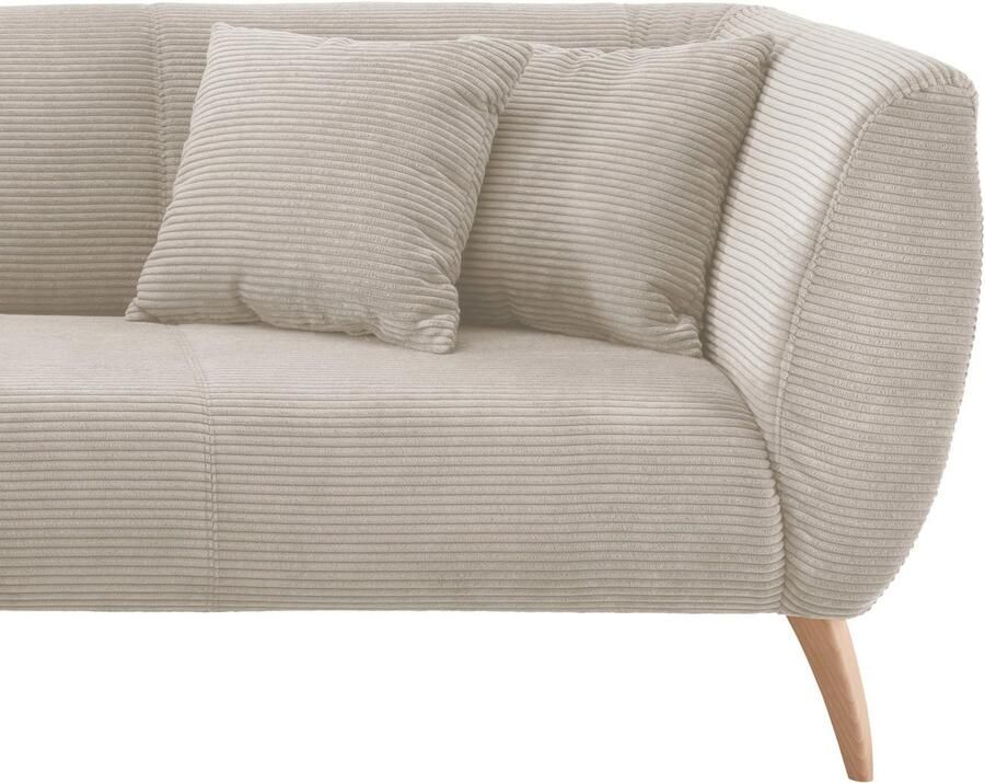 INOSIGN Hoekbank Colori gestoffeerde meubelen met tijdloos elegante rugleuning. L-vorm - Foto 2