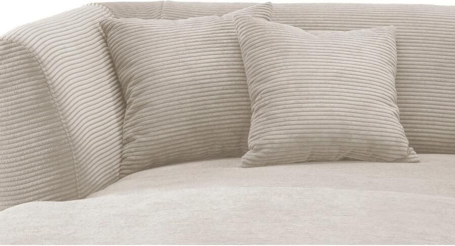 INOSIGN Hoekbank Colori gestoffeerde meubelen met tijdloos elegante rugleuning. L-vorm - Foto 5