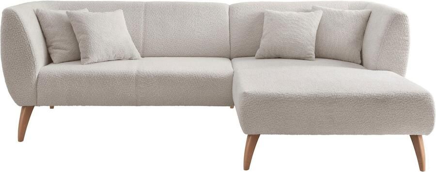 INOSIGN Hoekbank Colori gestoffeerde meubelen met tijdloos elegante rugleuning. L-vorm - Foto 6