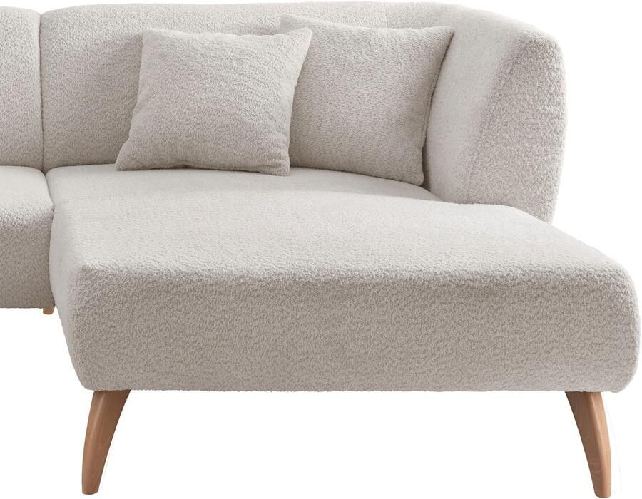 INOSIGN Hoekbank Colori gestoffeerde meubelen met tijdloos elegante rugleuning. L-vorm - Foto 4