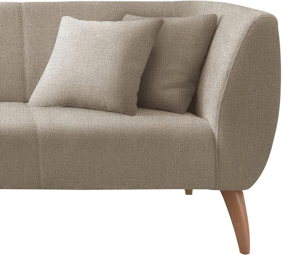 INOSIGN Hoekbank Colori gestoffeerde meubelen met tijdloos elegante rugleuning. L-vorm - Foto 2