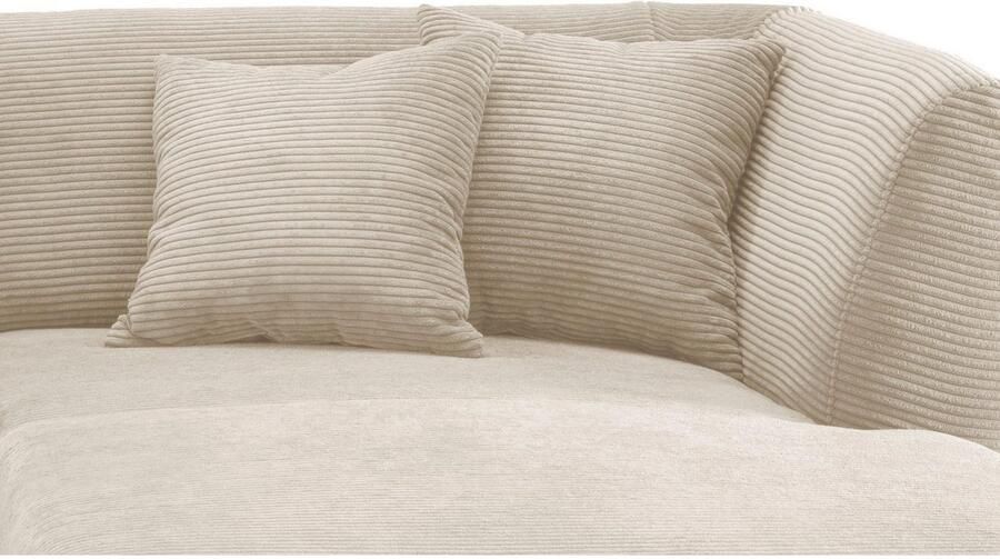 INOSIGN Hoekbank Colori gestoffeerde meubelen met tijdloos elegante rugleuning. L-vorm - Foto 5