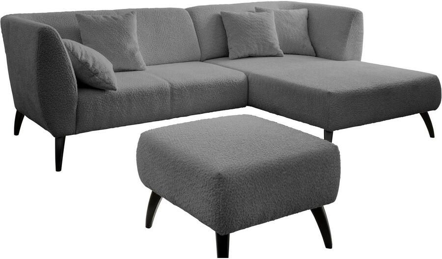 INOSIGN Hoekbank Colori gestoffeerde meubelen met tijdloos elegante rugleuning. L-vorm - Foto 4