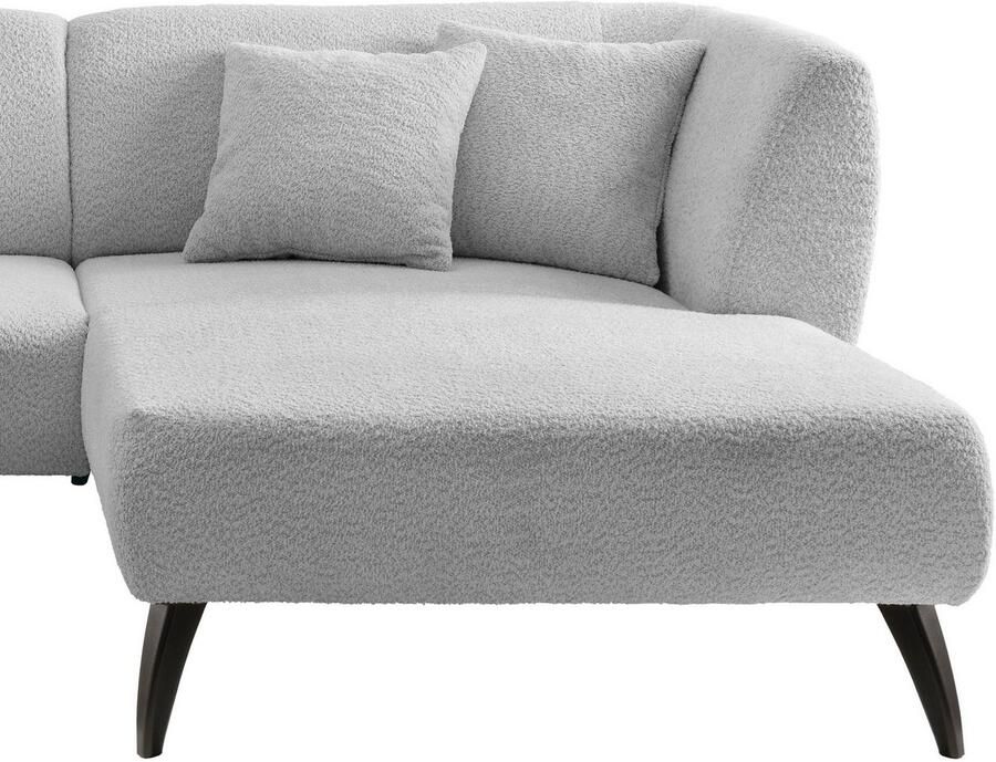 INOSIGN Hoekbank Colori gestoffeerde meubelen met tijdloos elegante rugleuning. L-vorm - Foto 3