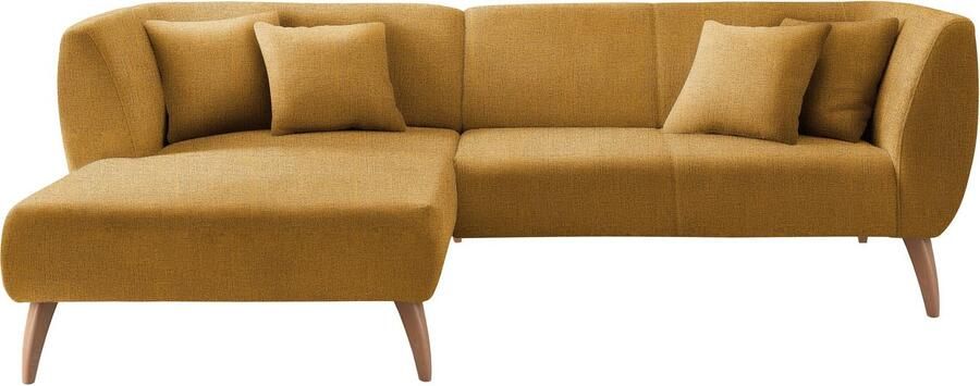 INOSIGN Hoekbank Colori gestoffeerde meubelen met tijdloos elegante rugleuning. L-vorm - Foto 6