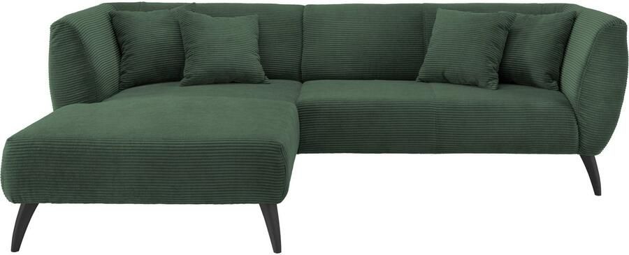 INOSIGN Hoekbank Colori gestoffeerde meubelen met tijdloos elegante rugleuning. L-vorm - Foto 6