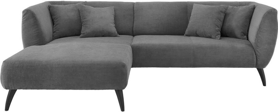 INOSIGN Hoekbank Colori gestoffeerde meubelen met tijdloos elegante rugleuning. L-vorm - Foto 6