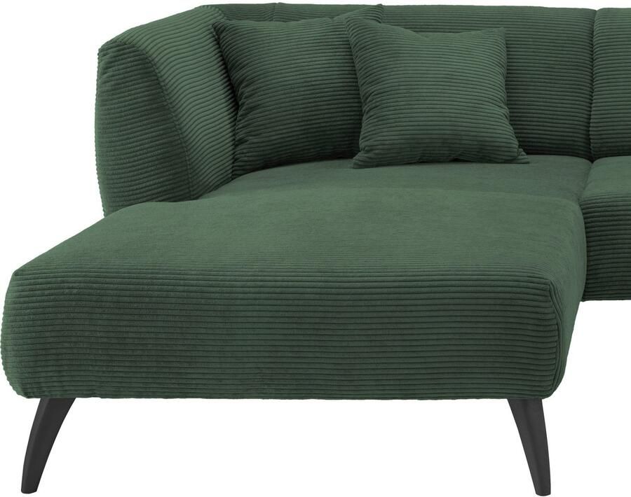 INOSIGN Hoekbank Colori gestoffeerde meubelen met tijdloos elegante rugleuning. L-vorm - Foto 3