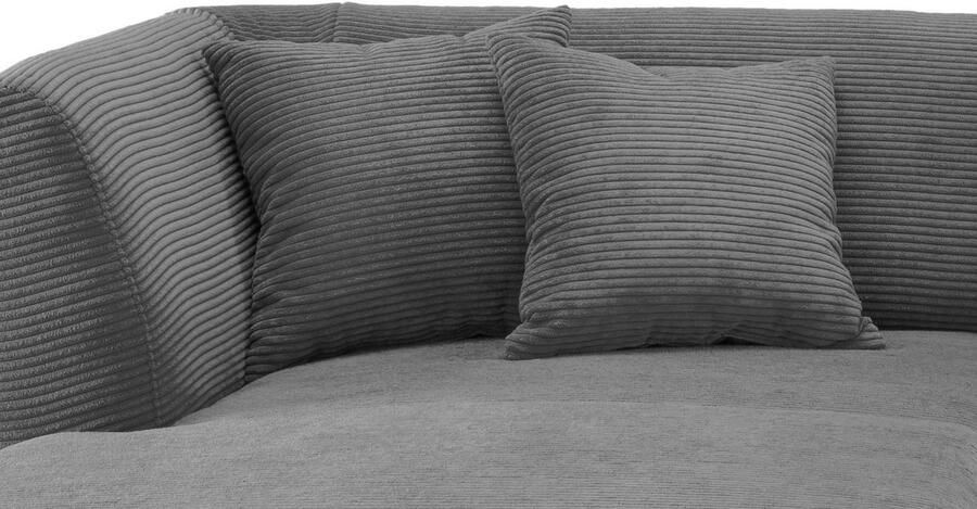 INOSIGN Hoekbank Colori gestoffeerde meubelen met tijdloos elegante rugleuning. L-vorm - Foto 5