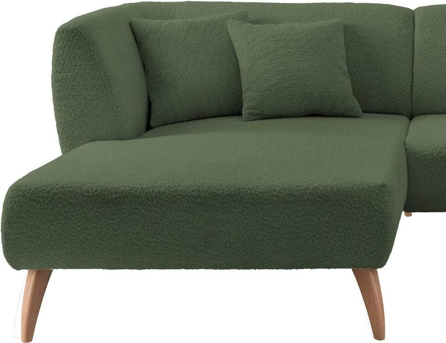 INOSIGN Hoekbank Colori gestoffeerde meubelen met tijdloos elegante rugleuning. L-vorm - Foto 4