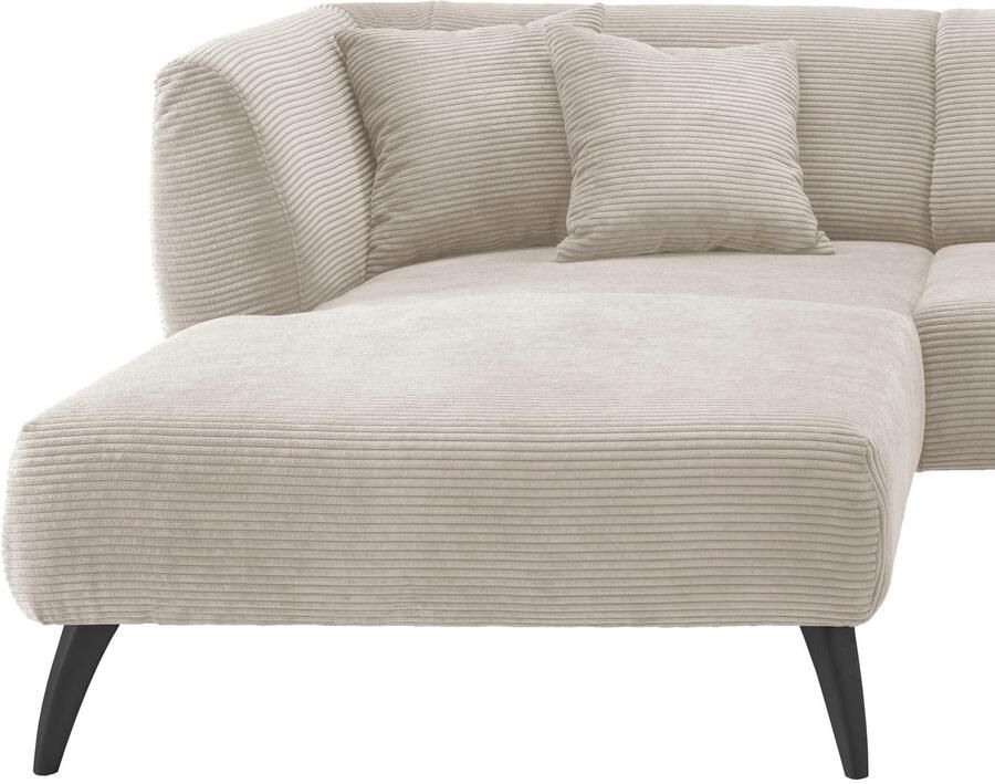 INOSIGN Hoekbank Colori gestoffeerde meubelen met tijdloos elegante rugleuning. L-vorm - Foto 3