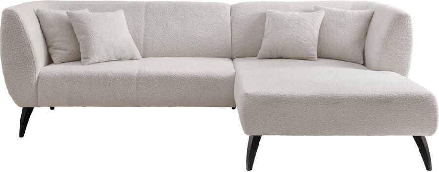 INOSIGN Hoekbank Colori gestoffeerde meubelen met tijdloos elegante rugleuning. L-vorm - Foto 7