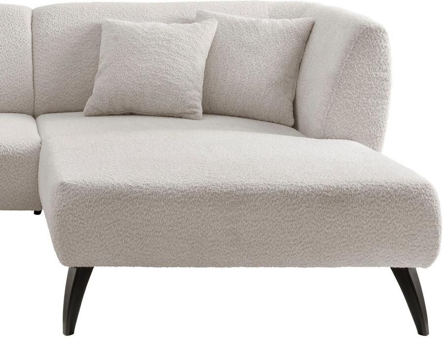 INOSIGN Hoekbank Colori gestoffeerde meubelen met tijdloos elegante rugleuning. L-vorm - Foto 3