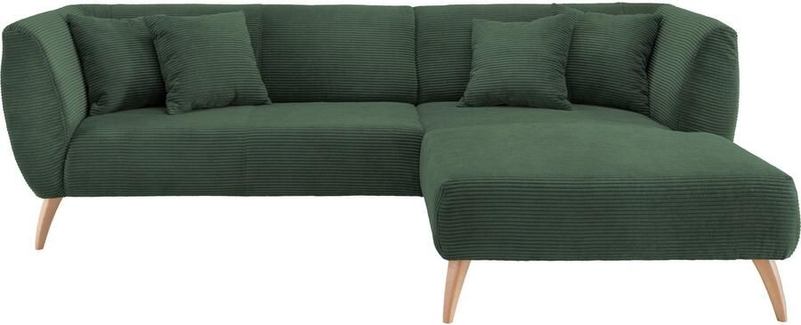 INOSIGN Hoekbank Colori gestoffeerde meubelen met tijdloos elegante rugleuning. L-vorm - Foto 6