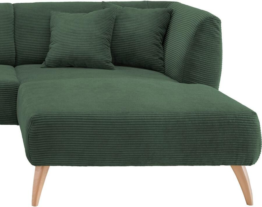 INOSIGN Hoekbank Colori gestoffeerde meubelen met tijdloos elegante rugleuning. L-vorm - Foto 3