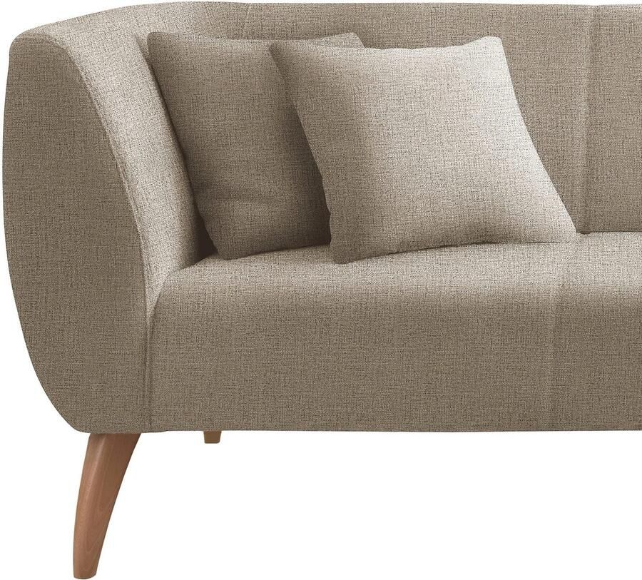INOSIGN Hoekbank Colori gestoffeerde meubelen met tijdloos elegante rugleuning. L-vorm - Foto 3