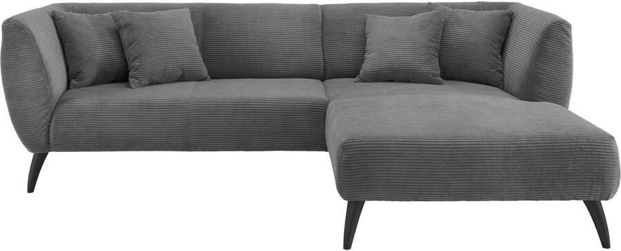 INOSIGN Hoekbank Colori gestoffeerde meubelen met tijdloos elegante rugleuning. L-vorm - Foto 6
