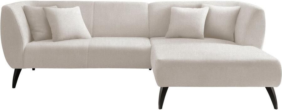 INOSIGN Hoekbank Colori gestoffeerde meubelen met tijdloos elegante rugleuning. L-vorm - Foto 6