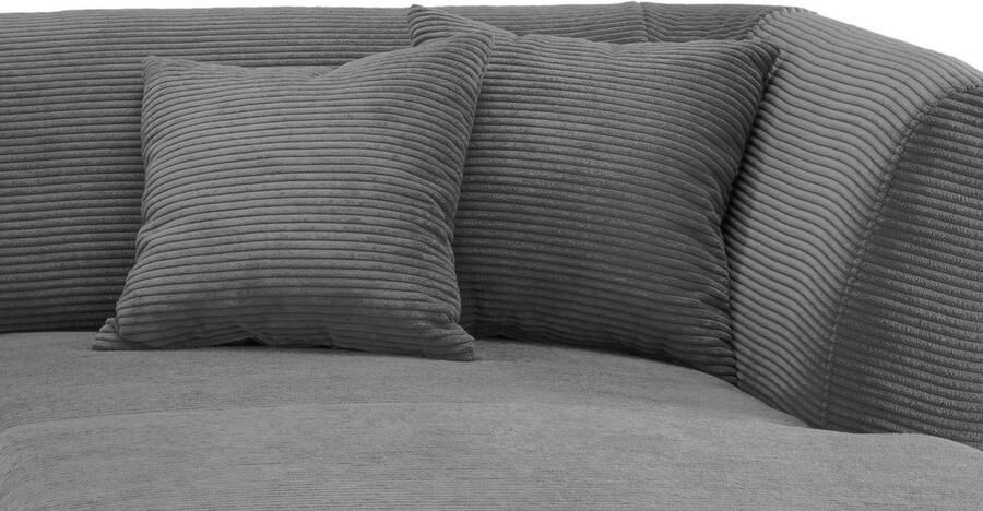 INOSIGN Hoekbank Colori gestoffeerde meubelen met tijdloos elegante rugleuning. L-vorm - Foto 5