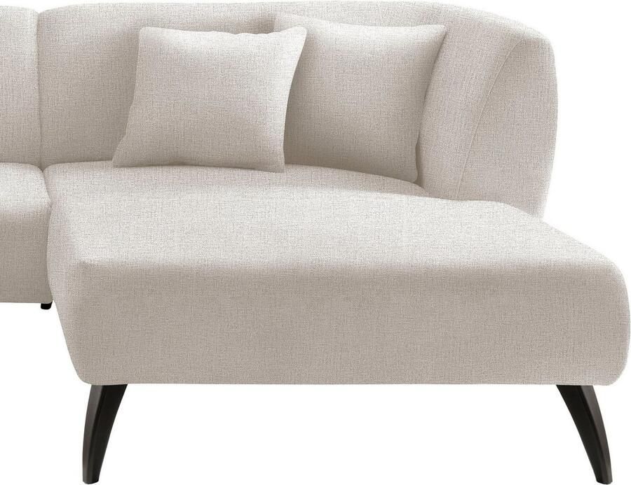 INOSIGN Hoekbank Colori gestoffeerde meubelen met tijdloos elegante rugleuning. L-vorm - Foto 4