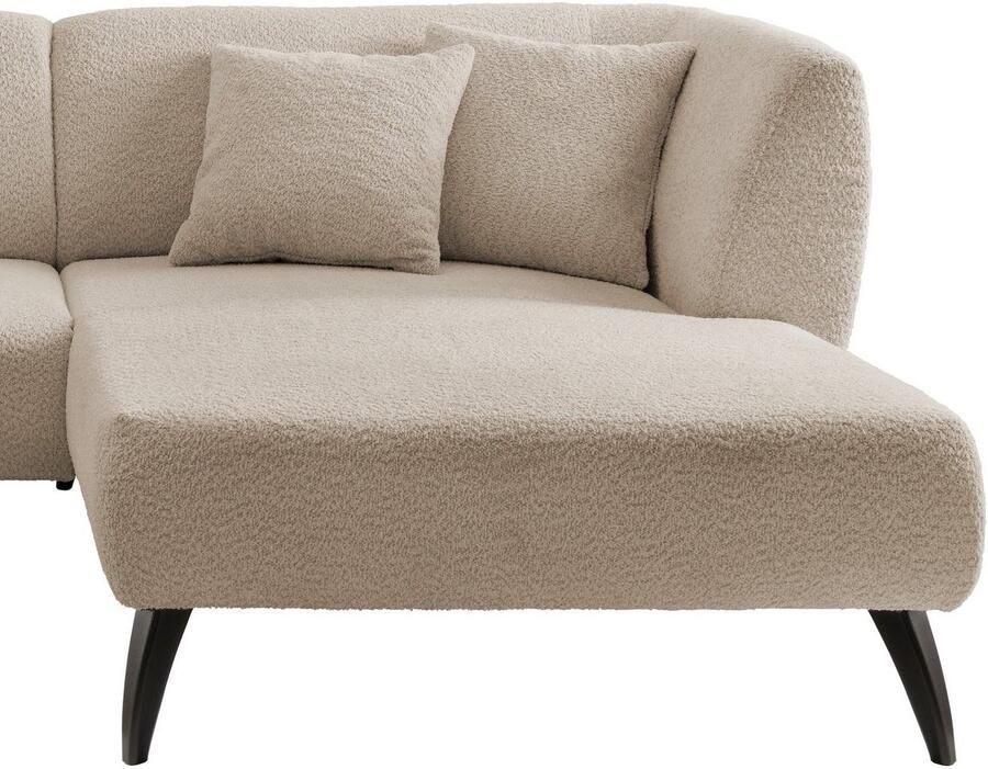 INOSIGN Hoekbank Colori gestoffeerde meubelen met tijdloos elegante rugleuning. L-vorm - Foto 4