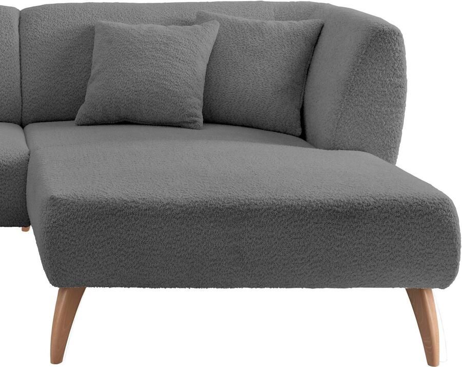 INOSIGN Hoekbank Colori gestoffeerde meubelen met tijdloos elegante rugleuning. L-vorm - Foto 4