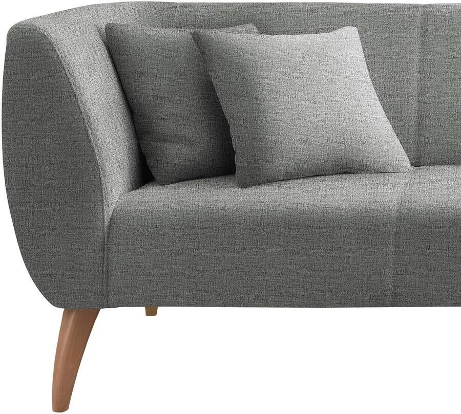 INOSIGN Hoekbank Colori gestoffeerde meubelen met tijdloos elegante rugleuning. L-vorm - Foto 3