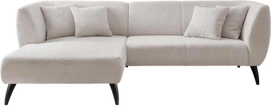 INOSIGN Hoekbank Colori gestoffeerde meubelen met tijdloos elegante rugleuning. L-vorm - Foto 6