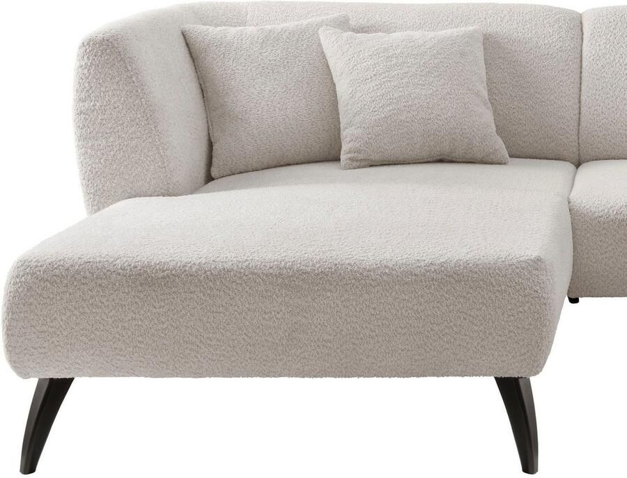 INOSIGN Hoekbank Colori gestoffeerde meubelen met tijdloos elegante rugleuning. L-vorm - Foto 4
