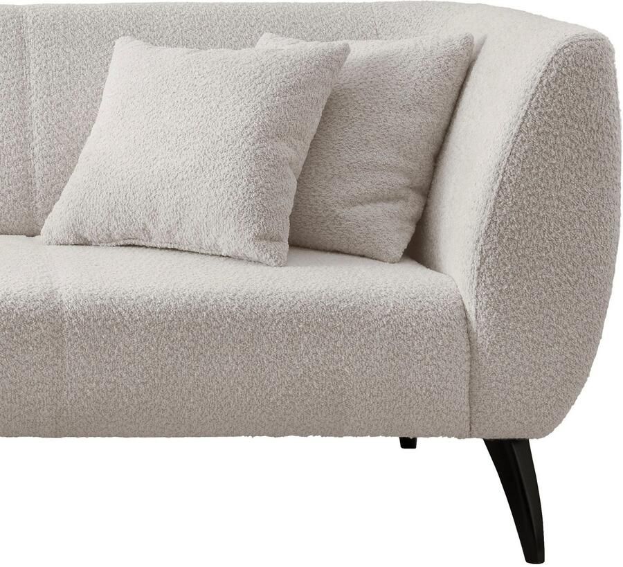 INOSIGN Hoekbank Colori gestoffeerde meubelen met tijdloos elegante rugleuning. L-vorm - Foto 3
