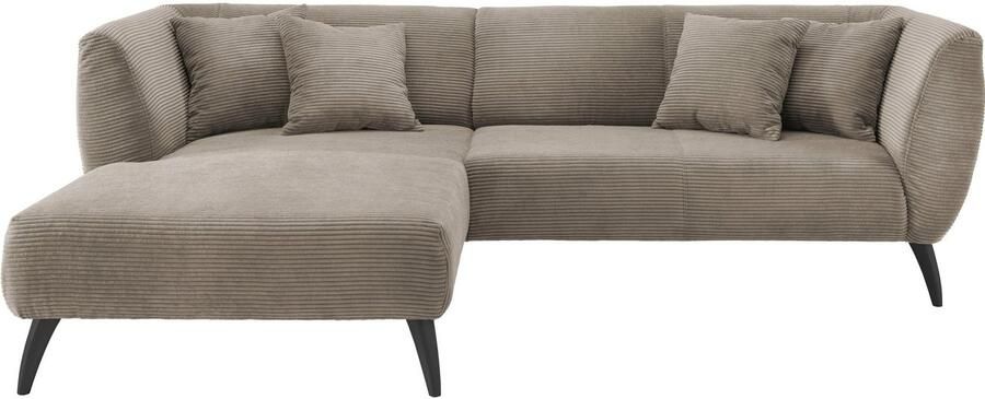 INOSIGN Hoekbank Colori gestoffeerde meubelen met tijdloos elegante rugleuning. L-vorm - Foto 6