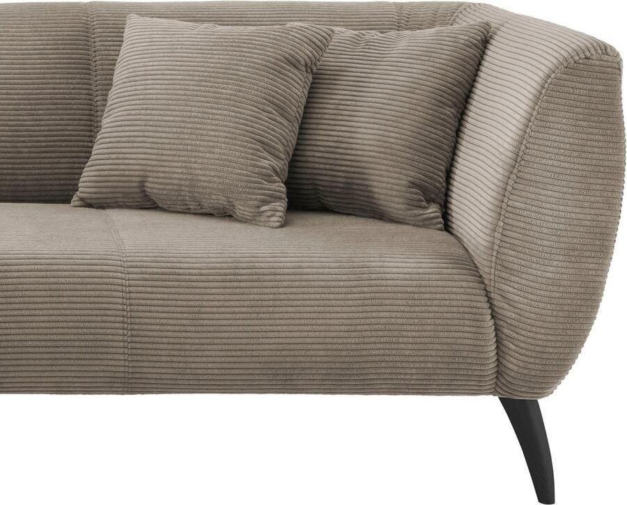 INOSIGN Hoekbank Colori gestoffeerde meubelen met tijdloos elegante rugleuning. L-vorm - Foto 2
