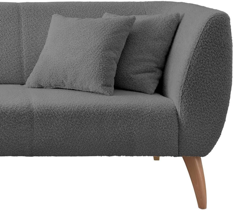 INOSIGN Hoekbank Colori gestoffeerde meubelen met tijdloos elegante rugleuning. L-vorm - Foto 3