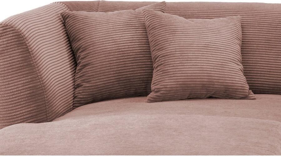 INOSIGN Hoekbank Colori gestoffeerde meubelen met tijdloos elegante rugleuning. L-vorm - Foto 5