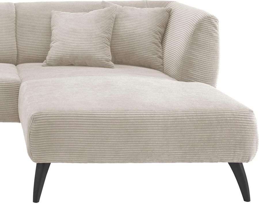 INOSIGN Hoekbank Colori gestoffeerde meubelen met tijdloos elegante rugleuning. L-vorm - Foto 3