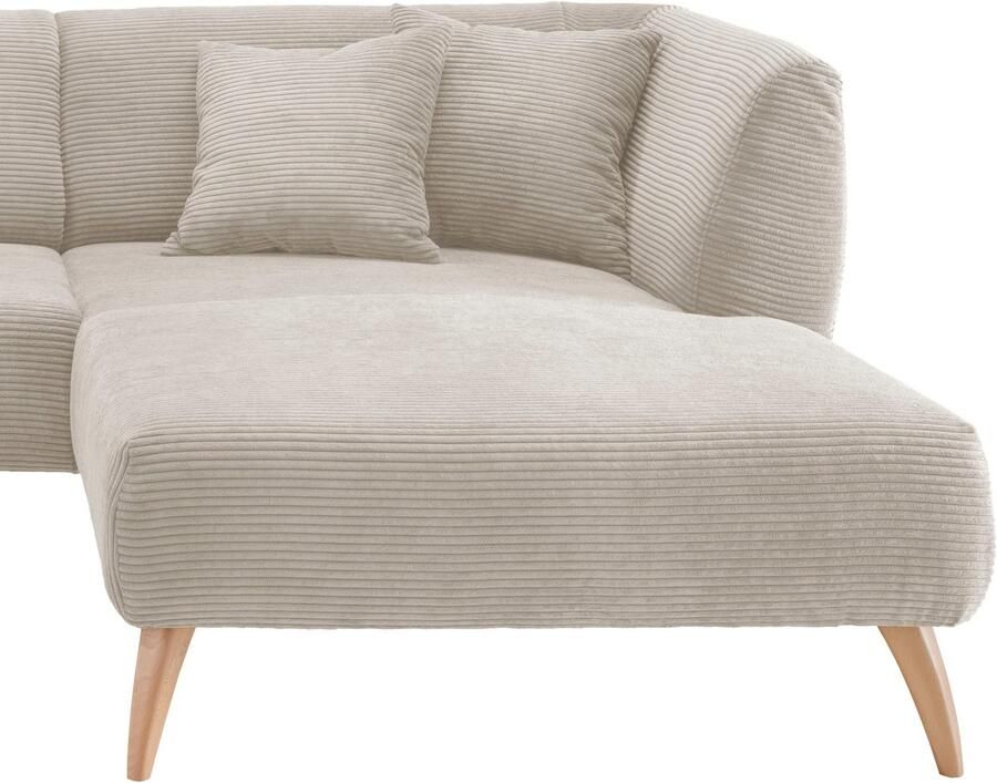 INOSIGN Hoekbank Colori gestoffeerde meubelen met tijdloos elegante rugleuning. L-vorm - Foto 3