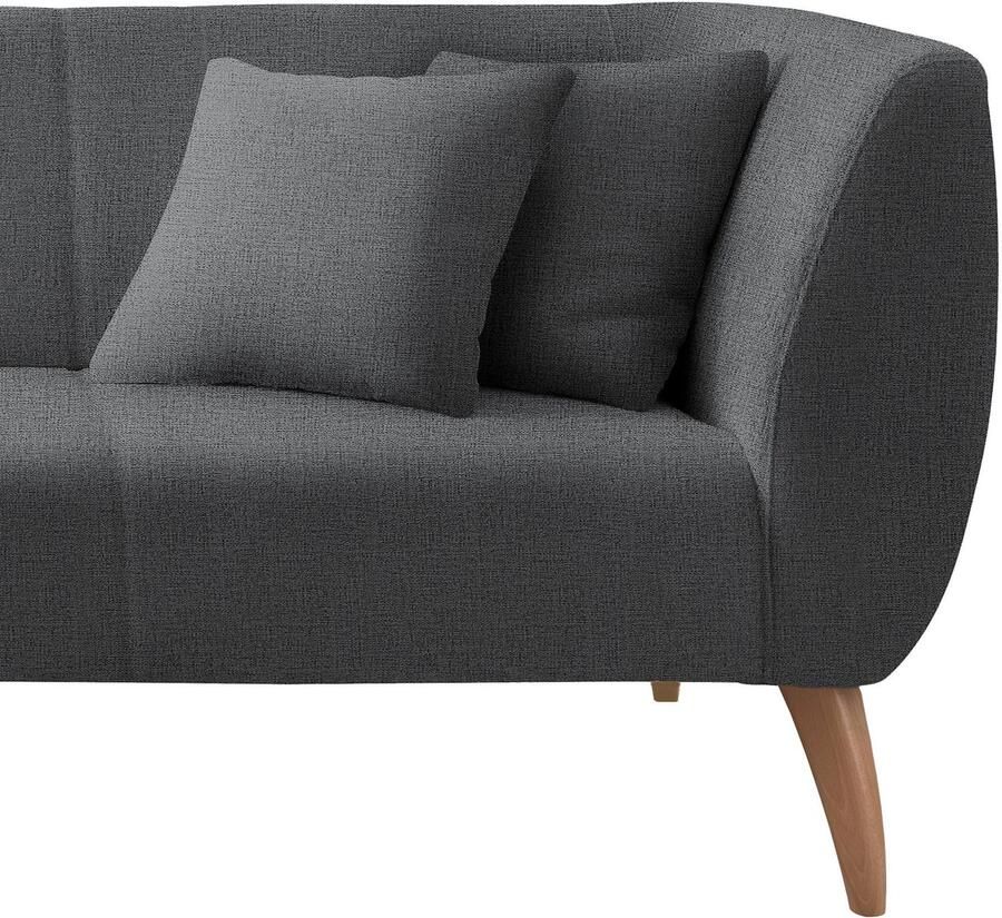 INOSIGN Hoekbank Colori gestoffeerde meubelen met tijdloos elegante rugleuning. L-vorm - Foto 3