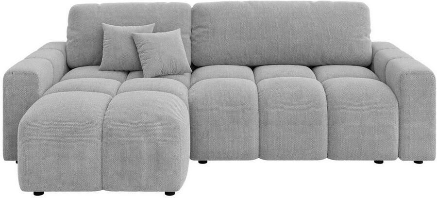 INOSIGN Hoekbank FELICI slaapbank 233cm L-vorm met recamiere aan beide zijden monteerbaar - Foto 7