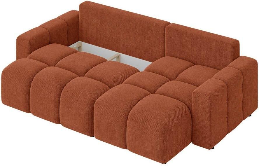 INOSIGN Hoekbank FELICI slaapbank 233cm L-vorm met recamiere aan beide zijden monteerbaar - Foto 3