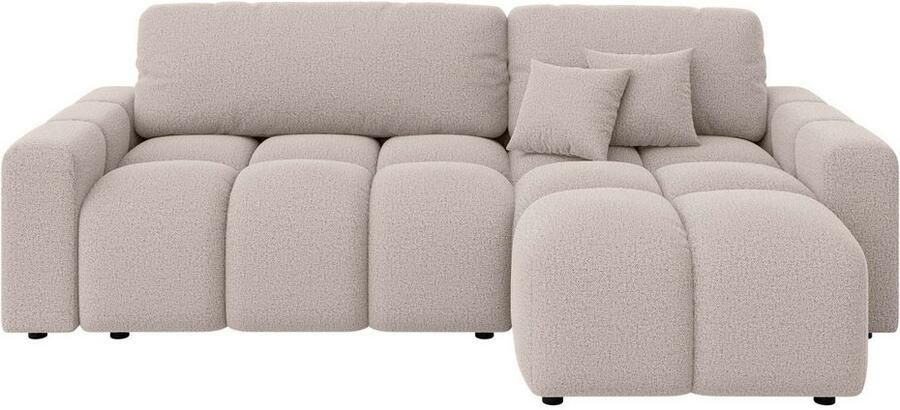 INOSIGN Hoekbank FELICI slaapbank 233cm L-vorm met recamiere aan beide zijden monteerbaar - Foto 6