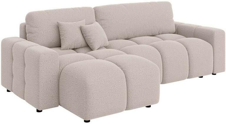 INOSIGN Hoekbank FELICI slaapbank 233cm L-vorm met recamiere aan beide zijden monteerbaar - Foto 8