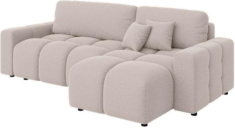 INOSIGN Hoekbank FELICI slaapbank 233cm L-vorm met recamiere aan beide zijden monteerbaar - Foto 9