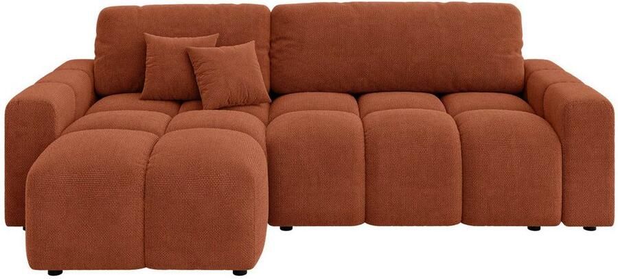 INOSIGN Hoekbank FELICI slaapbank 233cm L-vorm met recamiere aan beide zijden monteerbaar - Foto 5