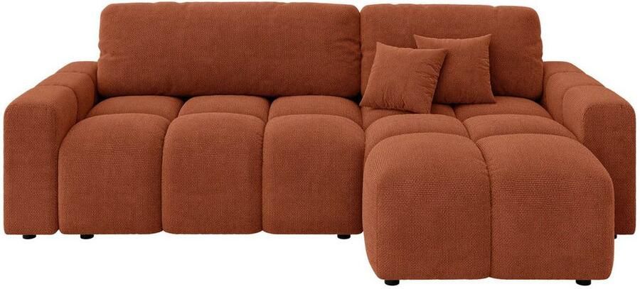 INOSIGN Hoekbank FELICI slaapbank 233cm L-vorm met recamiere aan beide zijden monteerbaar - Foto 6